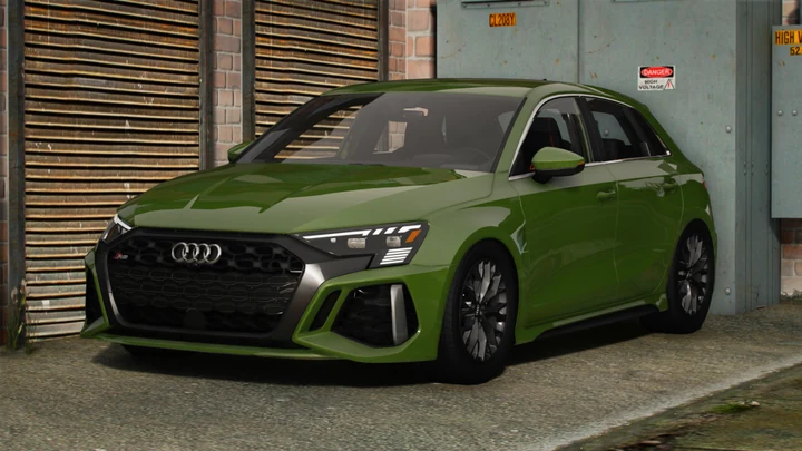 Audi RS3 Sportback 2022 [Add-On | Тюнинг | Шаблон]