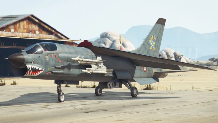 F-8 Crusader [Add-On | VehFuncs V]