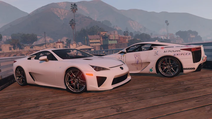 Настройки управления Lexus LFA для пакета Anohana