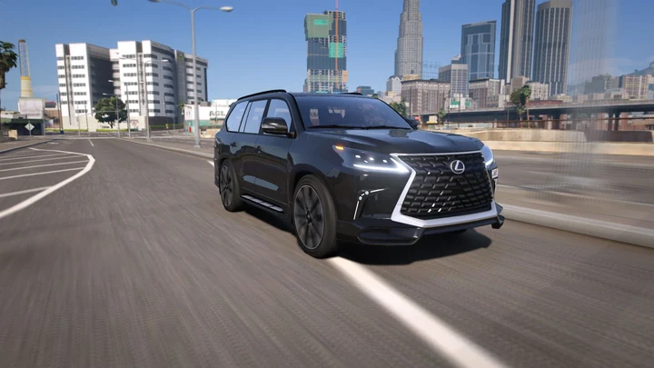 Lexus LX570 Black Edition 2019 - скриншот