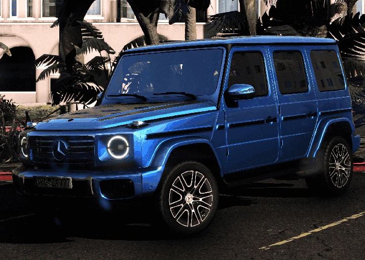 Mercedes-Benz G550 2025 [Add-On | Анимации | Экстры | VehFuncs V]