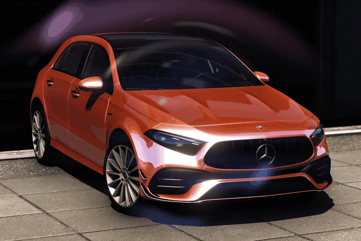 Mercedes-Benz A45 AMG 2024 [Add-On | VehFuncs V | Экстры]
