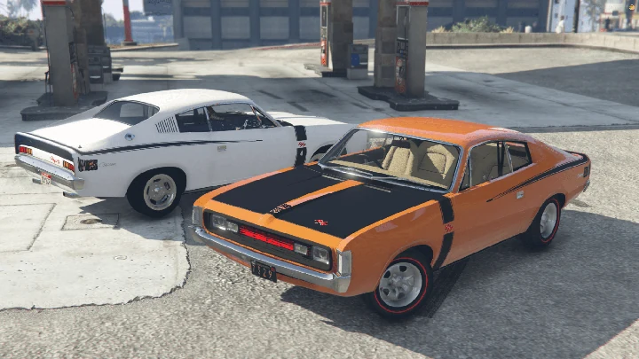 Набор Chrysler VH Valiant Charger 1971 [Add-On | Правый руль | Шаблон]
