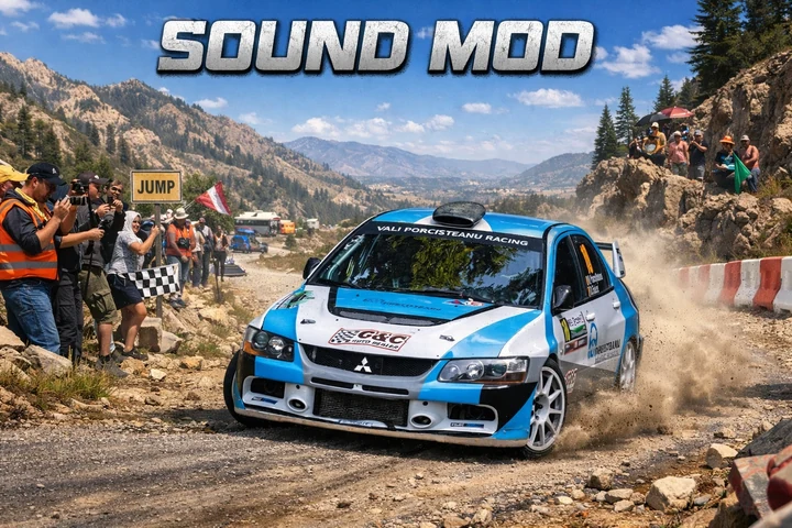 Раллийный звук Mitsubishi Lancer Evo IX Group N [Add-On | SP / FiveM]