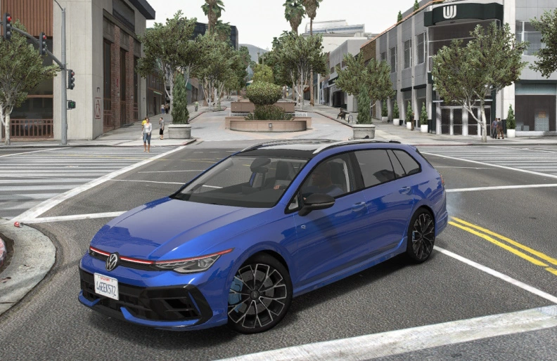 Volkswagen Golf R Variant 2025 [Add-On | Анимации | Тюнинг]