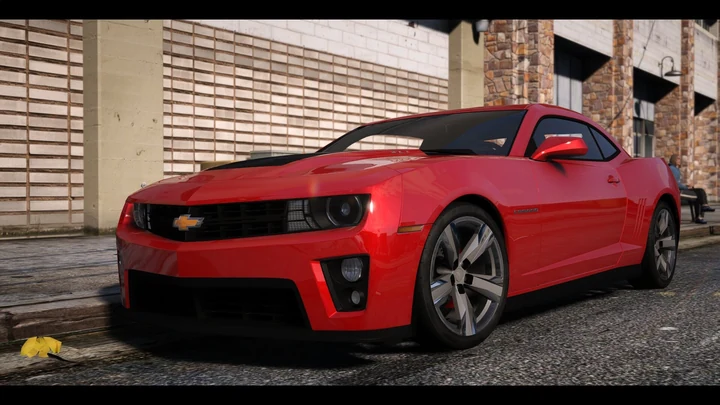 Chevrolet Camaro ZL1 2012 [Add-On | Шаблон | LOD]