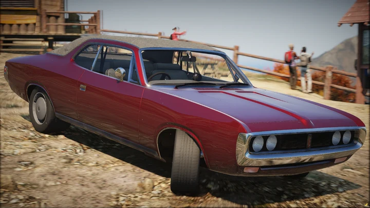 Chrysler CH Hardtop 1971 [Add-On / FiveM | Тюнинг | Шаблон | RHD]
