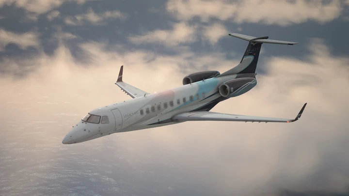 Embraer Legacy 650 [Add-On | LOD | Звуки]