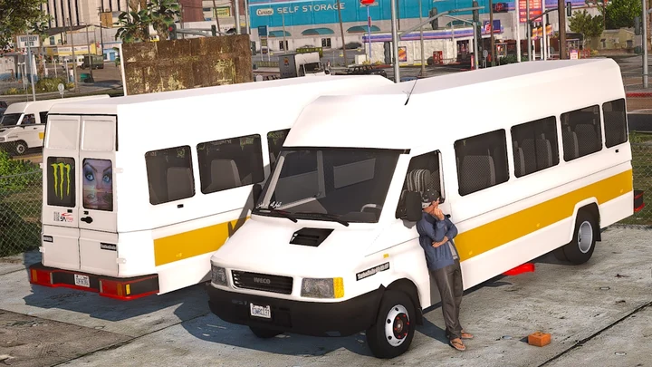 Ливийский автобус Iveco [Add-On | FiveM]