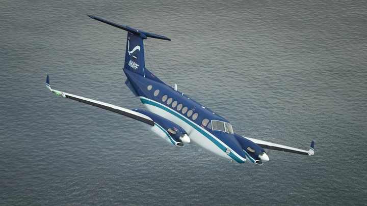 Beechcraft King Air 350 [Add-On | LOD | Тюнинг]