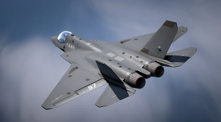 Палубный стелс-истребитель Shenyang J-35C ВМС Китая [Add-On]