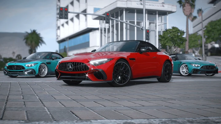 Пользовательская управляемость Mercedes SL 63 AMG
