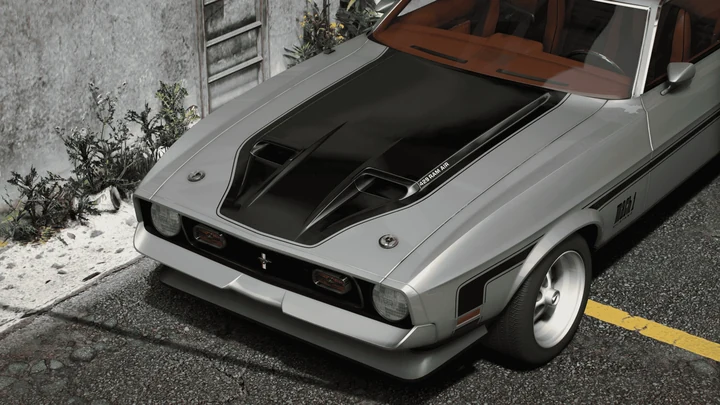Ford Mustang Boss 302 и Mach 1 1969 года [Add-On | шаблон]
