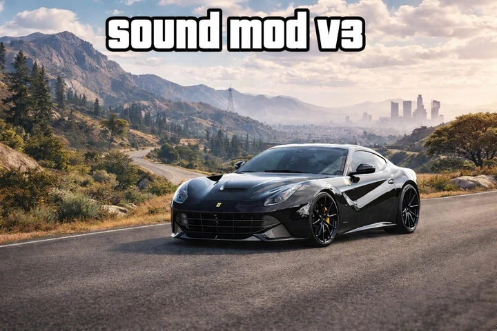 Звук Ferrari V12, версия 3