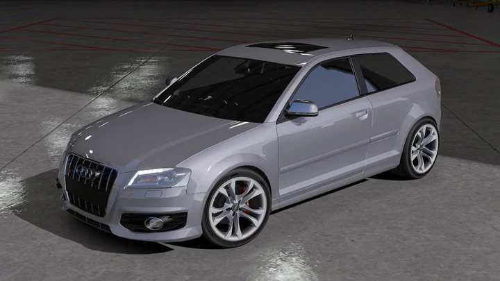 Audi S3 2.0 TFSI 2012 [Add-On | Экстра | Анимированный люк]