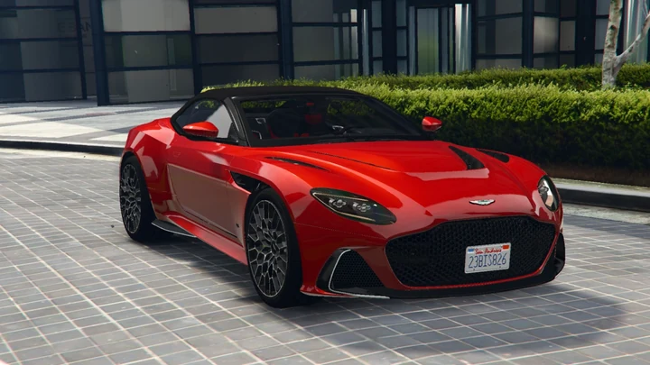 Aston Martin DBS 770 Ultimate Volante 2024 [Add-On | Экстра | Анимированная крыша]