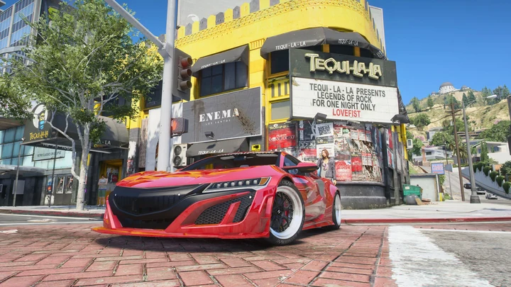 Acura NSX NC1 с обвесом AIMGAIN GT [Add-On]