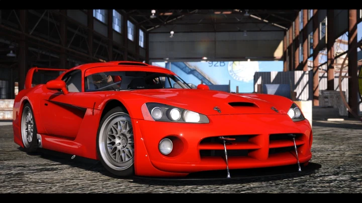 Dodge Viper Competition Coupe 2003 [Add-On | шаблон]