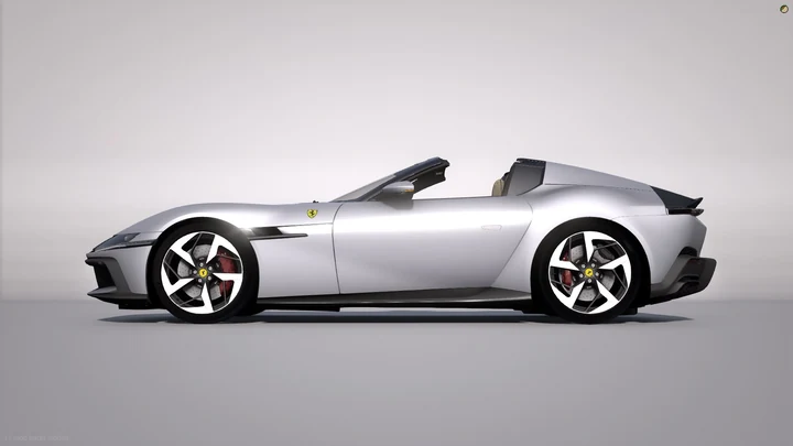 Ferrari 12Cilindri Spider 2024 [Add-On | шаблон | Extras]
