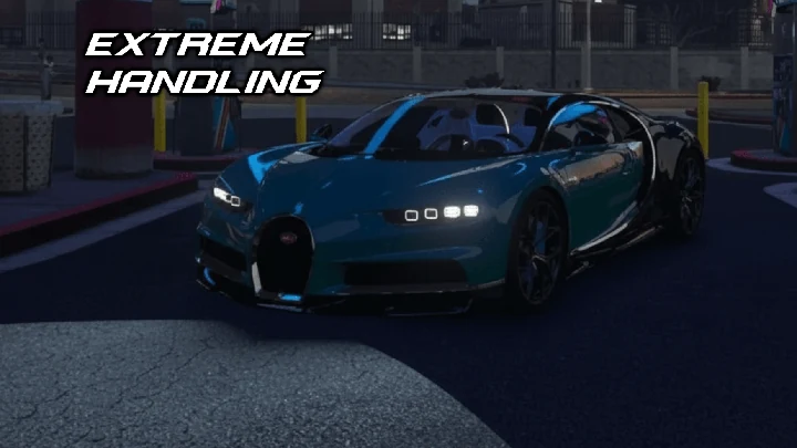 Экстремальное управление для Bugatti Chiron 2017 от ahmeda1999