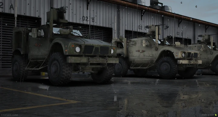 Реалистичное управление для Oshkosh M-ATV от SkylineGTRFreak