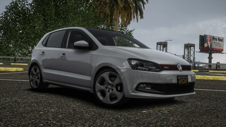 Volkswagen Polo GTI Mk5 2014 [Add-On | анимация]