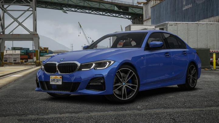 BMW 330i M Sport G20 2021 [Add-On | анимация | тюнинг]