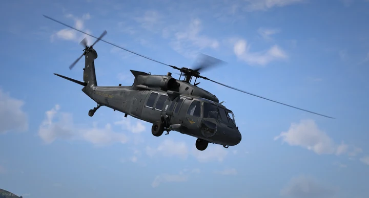 Реалистичное управление для UH-60V Blackhawk от SkylineGTRFreak