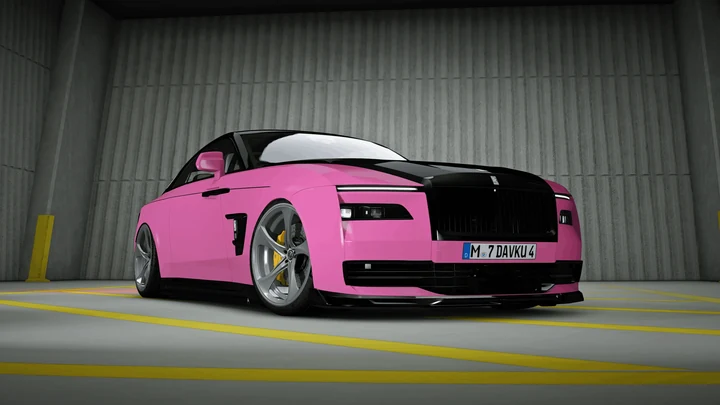 Rolls-Royce Spectre Renegade Design 2026 [Add-On | Extras | анимированная статуэтка]