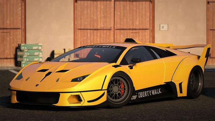 Lamborghini Murcielago LB-Silhouette [Add-On | FiveM | Шаблон]