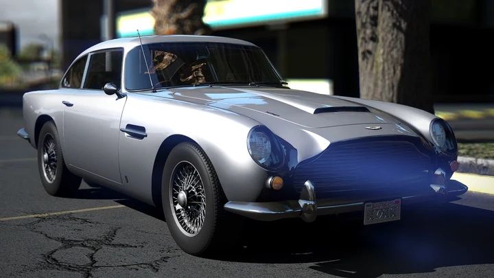 Aston Martin DB5 1964 [Add-On | Дополнительные элементы | Шаблон]