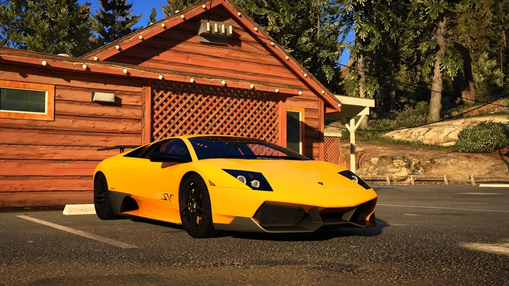Lamborghini Murciélago LP670-4 SV 2010 [Add-On | Ливреи | Шаблон | VehFuncsV | Enhanced]