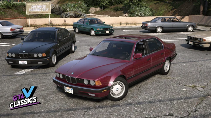 BMW 735i (E32) 1988 [Add-On | LOD | VehFuncsV]