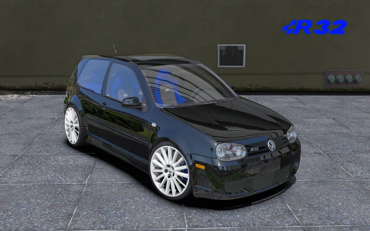 Volkswagen Golf 4 R32 2002 [Add-On | Анимированный люк]