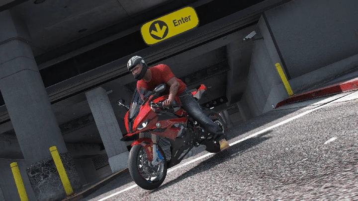 BMW S1000RR SX Spec 2023 [Add-On | Шаблон]