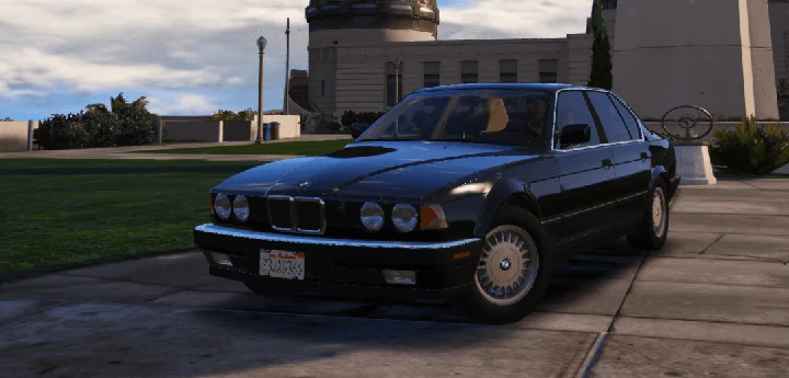 Настройки управления для BMW 735i E32 1988