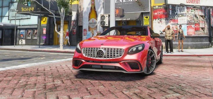 Mercedes-Benz S63 Coupe Brabus 800 [Add-On]
