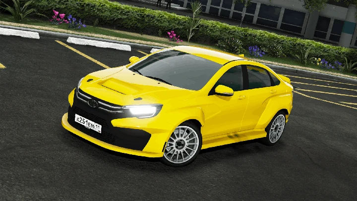 Lada Vesta SP 2022 [Add-On | Extras | Тюнинг | Ливрея | Шаблон]