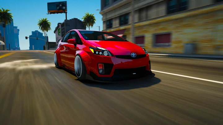 Toyota Prius 2013 Widebody Liberty Walk [Add-On]