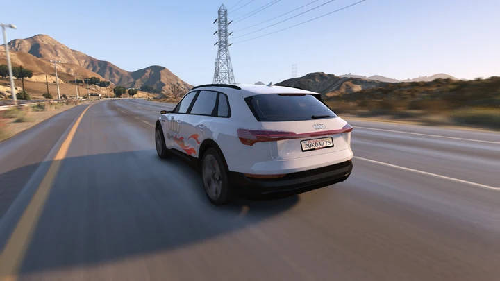 Audi e-tron SUV Sportback 2022 [Add-On / Шаблон / Ливреи]