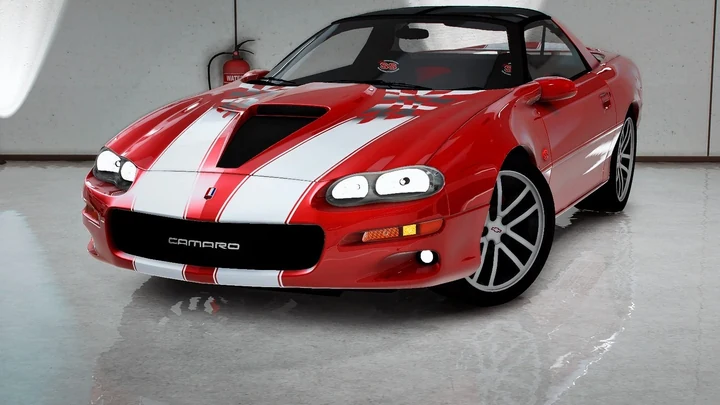 Chevrolet Camaro SS 35th Anniversary 2002 [Add-On | Тюнинг | Шаблон | Ливреи]
