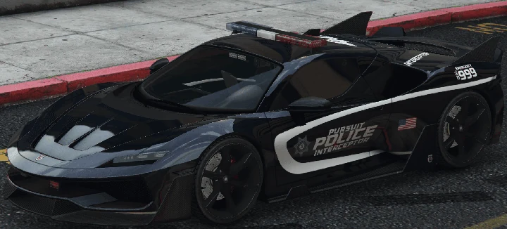 Полицейский Grotti Itali RSX [Add-On / FiveM]