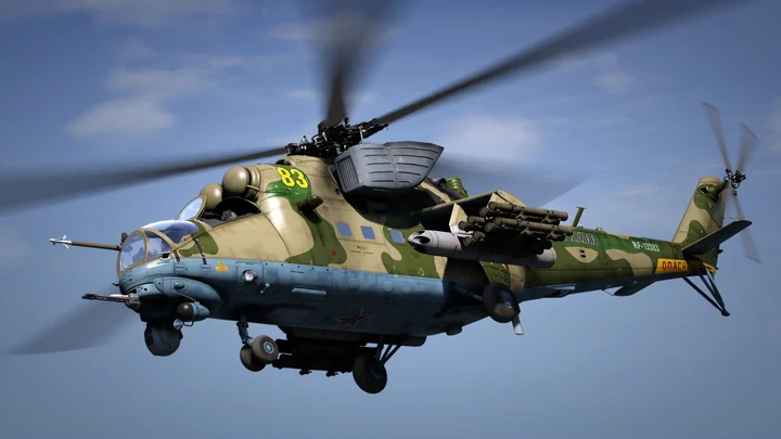 Ударный вертолёт Ми-35М [Add-On]