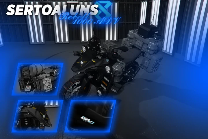 Мотоцикл Ubermacht Rebell 1000 ADV
