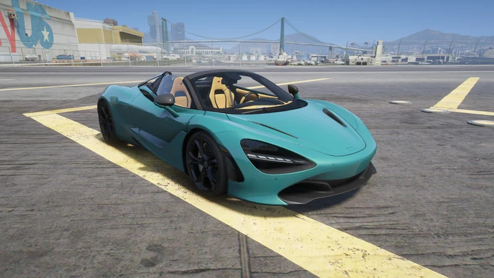 McLaren 720S Spider [Add-On | Анимированная крыша]