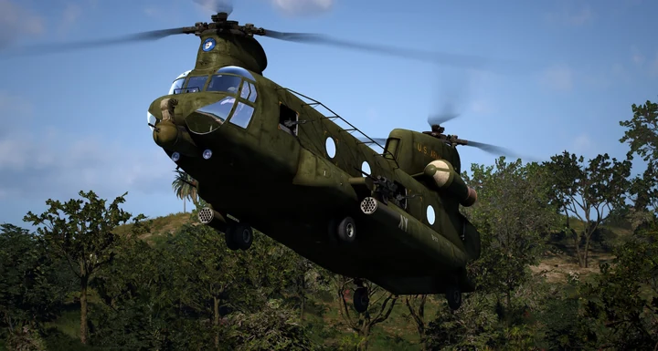Ударный вертолет ACH-47A Chinook [Add-On]