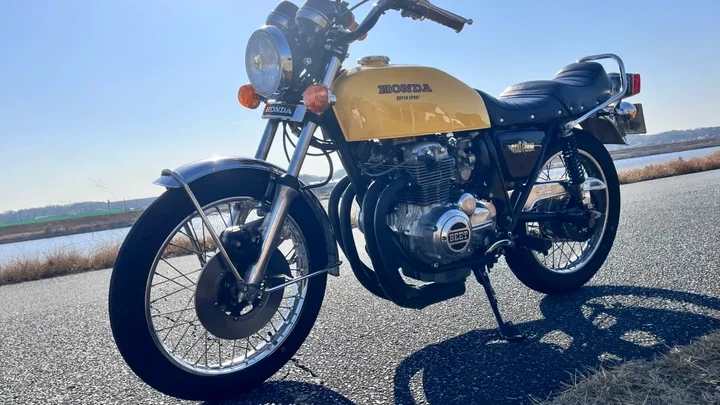 Звук рядного четырехцилиндрового двигателя Honda CB400F с прямоточным выхлопом [Add-On | FiveM]