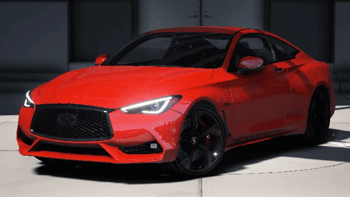 Infiniti Q60S 2022 [Add-On | С эмблемами | Без эмблем]