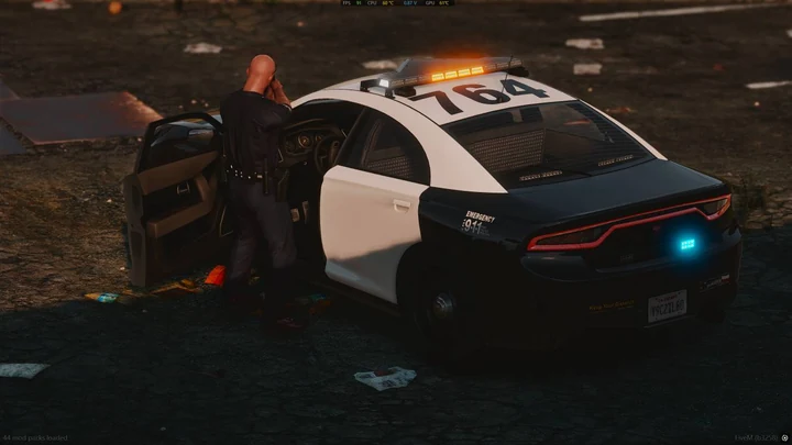 Полицейский Bravado Buffalo SXT: Slicktop, Lore Valor и Unmarked [Add-On | FiveM]