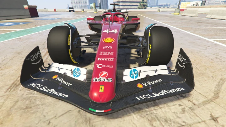 Болид Formula 1 Ferrari SF-25 [Add-On | Wheels]